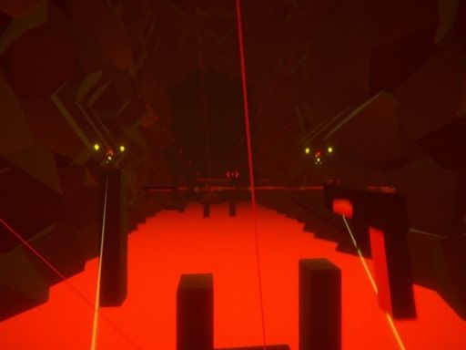Lav Runner - browser game screenshot