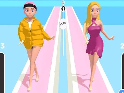 Catwalk Beauty - Super Stylish - browser game screenshot