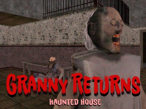 Granny Returns Haunted House - browser game screenshot