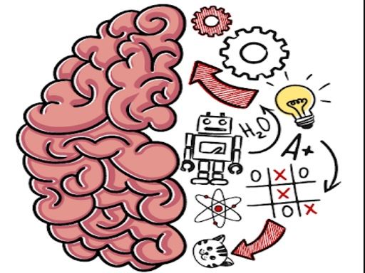 Creativity Brain Test - browser game screenshot