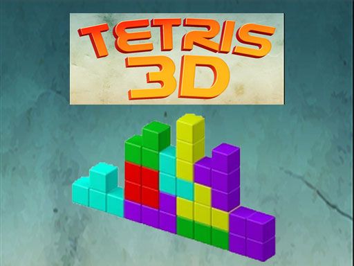 Tetris 3D Game - browser game screenshot
