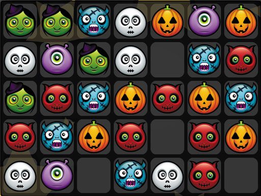 Halloween Puzzle Match 3 - browser game screenshot
