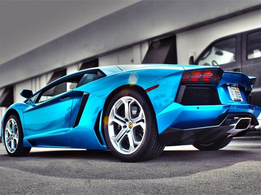 Sports Cars Slide - browser game screenshot