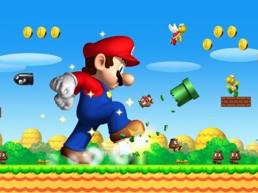 Super Mario Rescue - Pull the pin game - browser game screenshot
