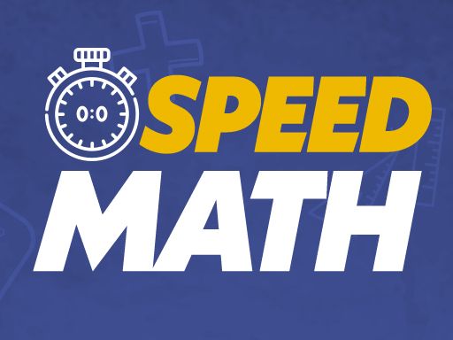 Speed Math - browser game screenshot