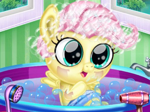 Pregnant Pony Check Up - browser game screenshot