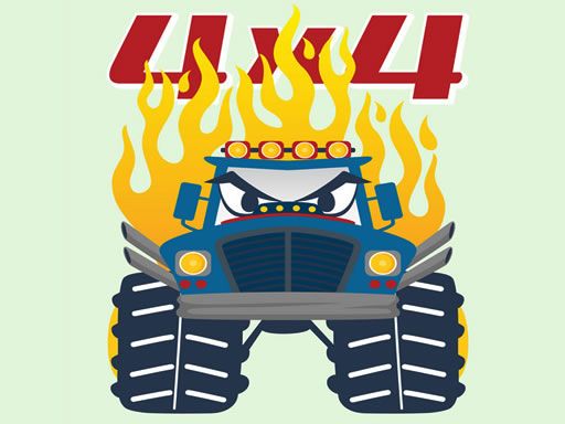 Monster Trucks Coloring Pages Monster Trucks Coloring Pages - browser game screenshot
