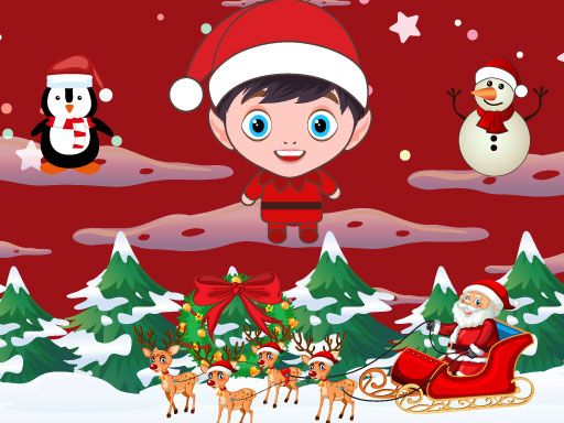 Christmas Puzzle - browser game screenshot