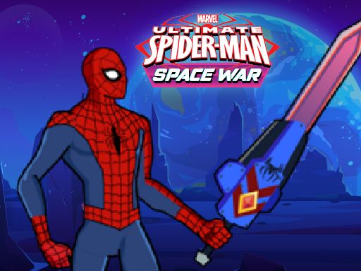 Spiderman Space War - browser game screenshot