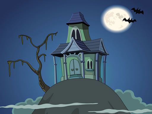 Haunted House Hidden Ghost - browser game screenshot