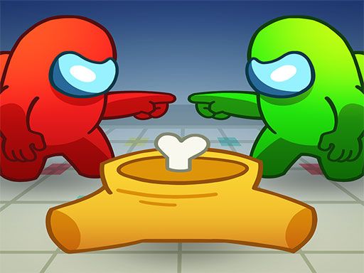 Red impostor Solo Kill - browser game screenshot