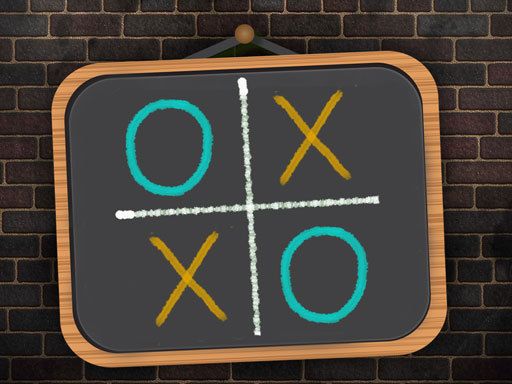 Tic Tac Toe Blackboard - browser game screenshot
