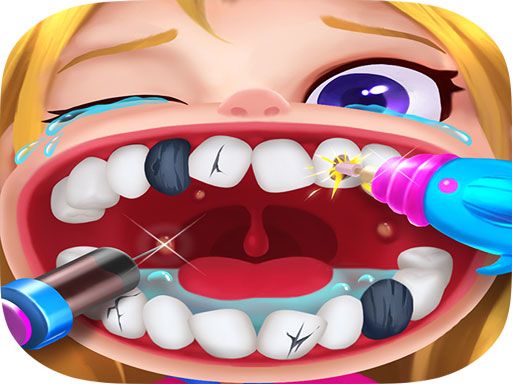 Funny Dentist Surgery - browser game screenshot