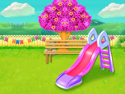Childrens Park Garden Cleaning	 - browser game screenshot
