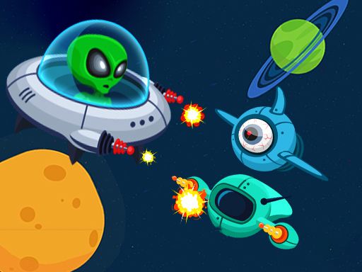  Space Infinite Shooter zombies - browser game screenshot
