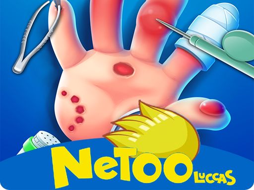 Luccas Neto Hand Doctor - browser game screenshot