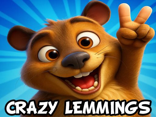 Crazy Lemmings 2 - browser game screenshot