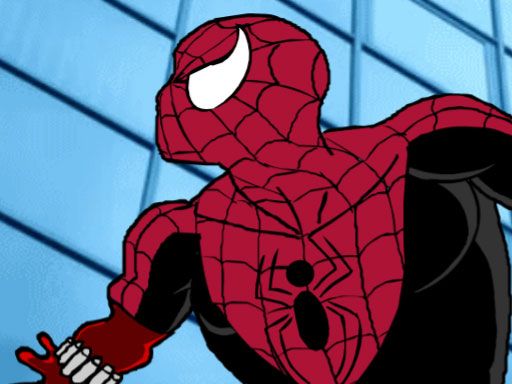 Spiderman Dress - browser game screenshot