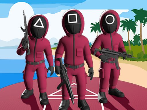 Squid Game Island Escape - browser game screenshot