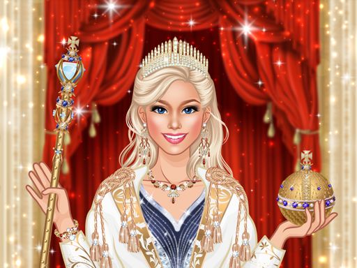 Royal Dress Up Queen Fashion Game for Girl - browser game screenshot