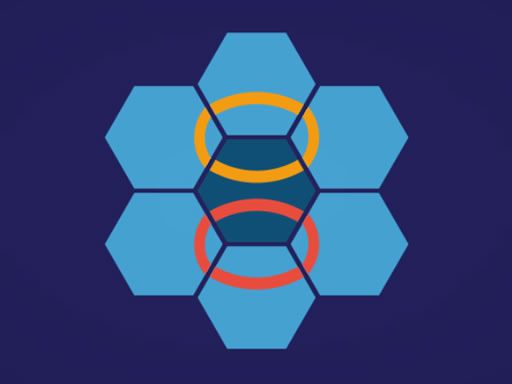 Hexa Stapler - browser game screenshot
