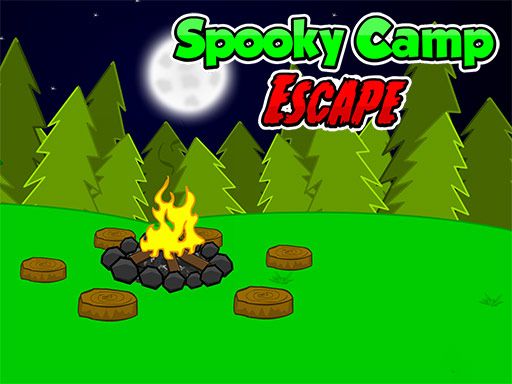Spooky Camp Escape - browser game screenshot