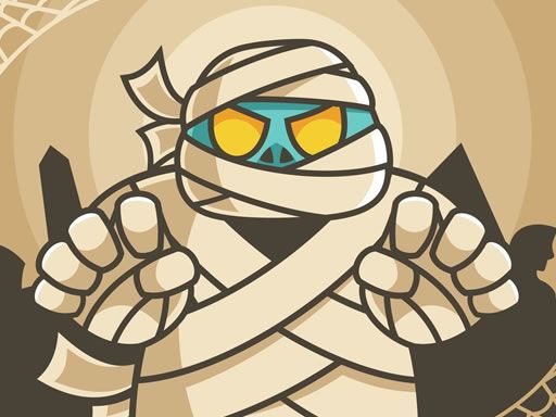 Mummies Attack Jigsaw - browser game screenshot