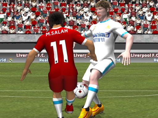 Liverpool vs Real 2022 - browser game screenshot