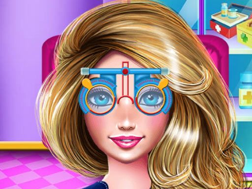PRINCY EYE DOCTOR - browser game screenshot