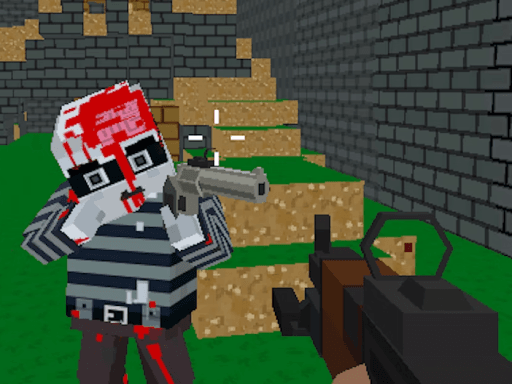 Pixel Gun Apocalypse 4 2022 - browser game screenshot
