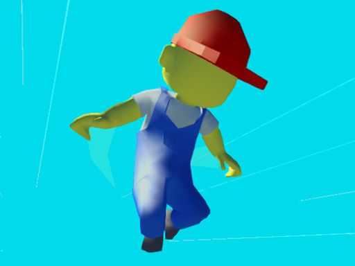 Parkour Run 3D.IO - browser game screenshot