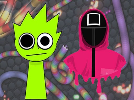 Squid Sprunki Slither Game 2 - browser game screenshot