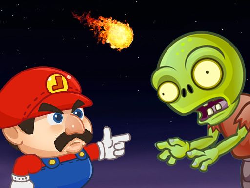 Super Lule vs Zombies - browser game screenshot