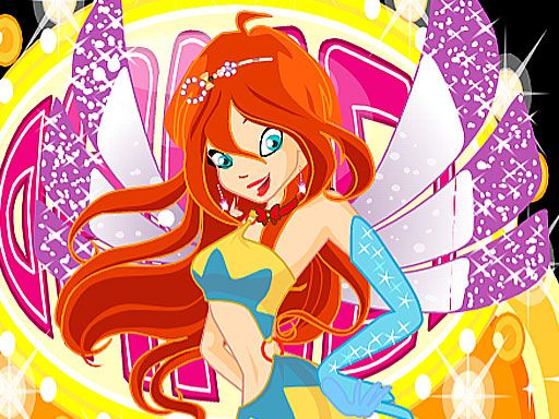 Winx Bloom Fashion Star - browser game screenshot