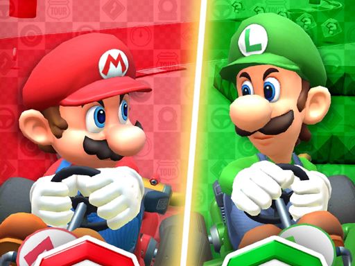 Mario Vs Luigi - browser game screenshot