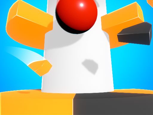 Helix Ball Drop - browser game screenshot