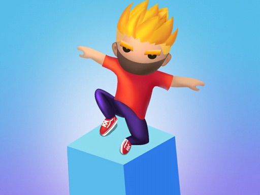Cube Suffer 3d stack - browser game screenshot
