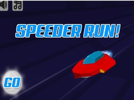 Speeder Run - browser game screenshot