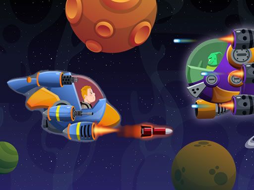 Galactic Attack - browser game screenshot
