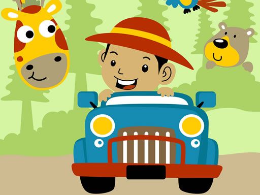 Safari Ride Difference Safari Ride Difference - browser game screenshot