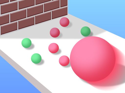 Ball Giant Rush - browser game screenshot
