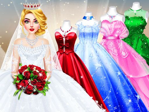 Wedding Dress up Girls Games - browser game screenshot