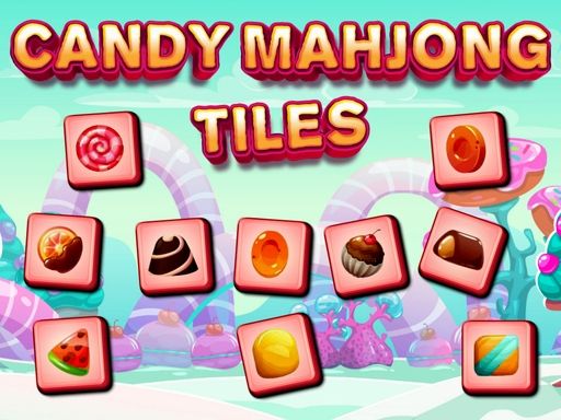 Candy Mahjong Tiles - browser game screenshot