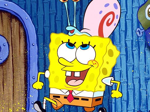 Sponge Bob Slide - browser game screenshot
