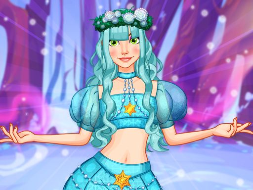 Winter Fairy - browser game screenshot
