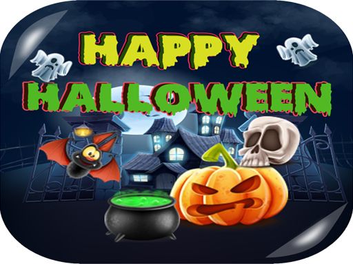Happy Halloween Magic Match 3 - browser game screenshot