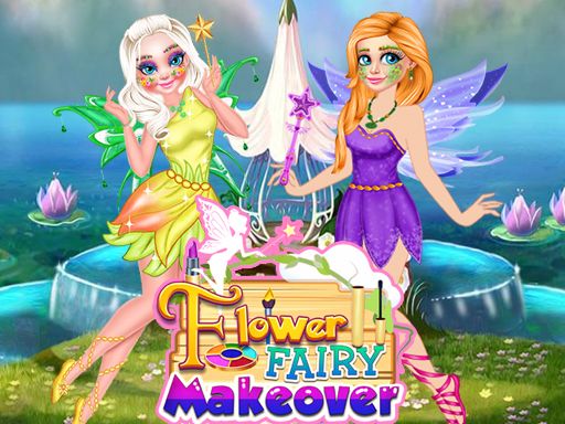 Flower Fairy Makeover - browser game screenshot