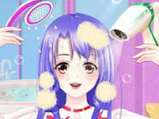 Anime Dress Up-Fashion Salon And Makeup - browser game screenshot