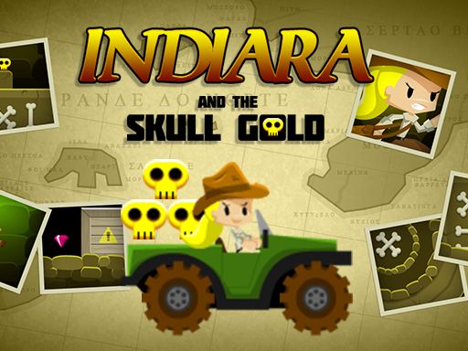 Indiara and the Skull Gold - browser game screenshot