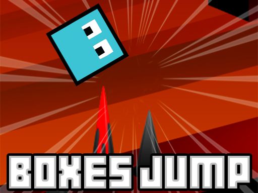 Boxes Jump - browser game screenshot